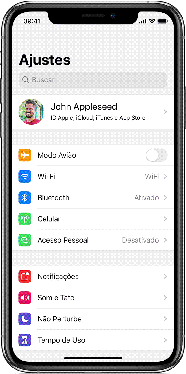 Adicionar uma conta de e-mail ao iPhone, iPad ou iPod touch